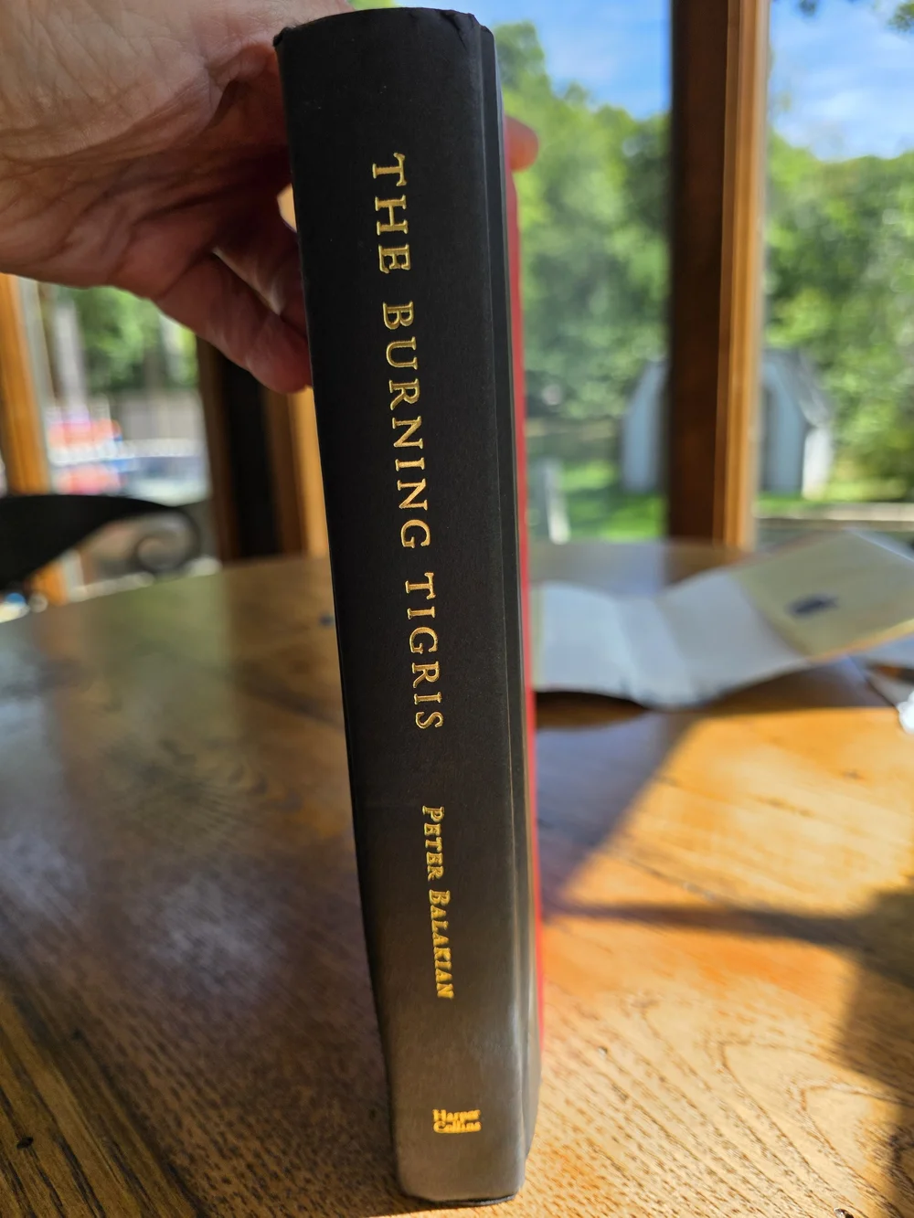 Signed By Author - The Burning Tigris By Peter Balakian - Hardcover